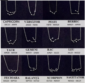 Colier Din Argint Constelatia TAUR Silver cod ARG02B - Img 2