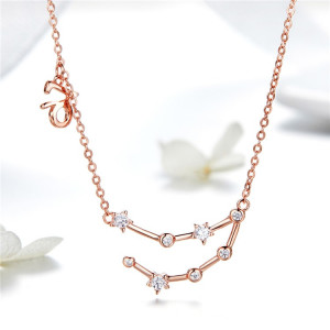Colier din argint cu Constelatia CAPRICORN cod ARG380k - Img 1