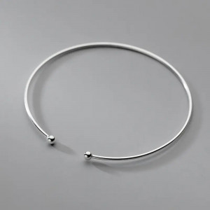 Bratara Din Argint Fixa -- Bangle--- Arg288C - Img 3