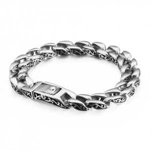 Bratara Inox -CUBAN- Solid Cod B854 - Img 3