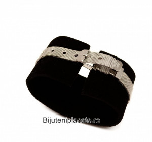 Bratara Inox Dama Argintie BF886C - Img 2