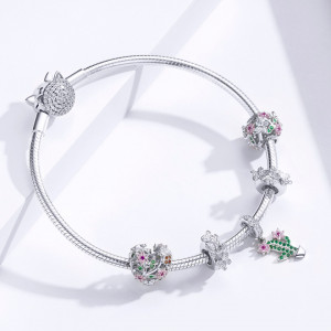 Charm Argint Talisman -INIMA Multicolora- CHA1094A - Img 3
