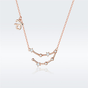 Colier din argint cu Constelatia CAPRICORN cod ARG380k - Img 3