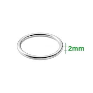 Inel Subțire din Argint 925, Placat cu Rodiu, 1.6 mm – Model Minimalist Arg297E - Img 2