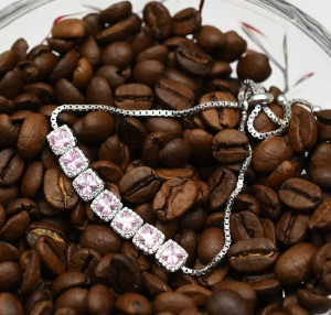Bratara Din Argint Cu Elemente Zirconii Pink - ARG393G - Img 4