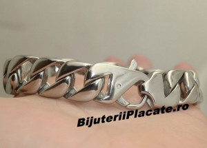 Bratara Inox -PLIN- Solid Cod B935 - Img 2