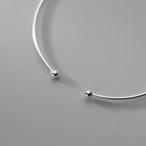 Bratara Din Argint Fixa -- Bangle--- Arg288C - Img 5