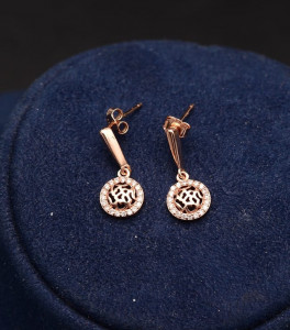 Cercei din argint Little Sweet Diamond ARG339B - Img 1