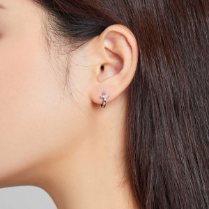 Cercei din argint -Triangular ear buckles- ARG85A - Img 6