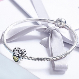 Charm Argint 925 -HEART-CHA1032C - Img 5