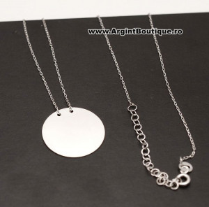 Colier cu lantisor din argint -- BANUT --ARG177A