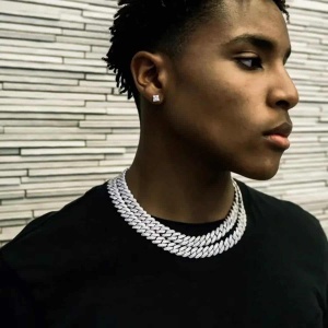 Colier Hip-Hop Cuban – Stralucire de Lux si Design Masiv Pentru Barbati sau Femei L168XA - Img 6