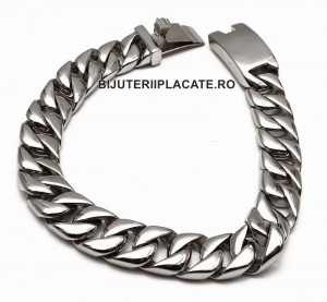 Bratara Inox -CUBAN- Solid Cod B855 - Img 2