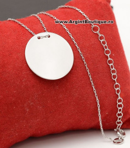 Colier cu lantisor din argint -- BANUT --ARG177A - Img 2