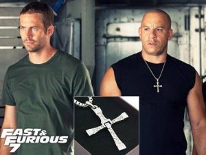 Lant Barbatesc din Inox cu Pandantiv Cruce – Model Inspirat din Fast & Furious, Stralucitor si Impunator LC01ARG - Img 3