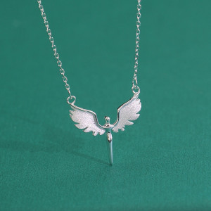 Lantisor Ingeras Din Argint 925 ---Angel Wings -- ARG04D - Img 6