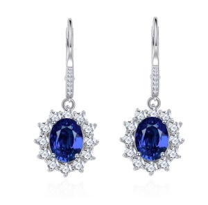 Set Bijuterii Argint S925 Cu Cristale Safir – Eleganță și Stil Cod Set 209A - Img 8