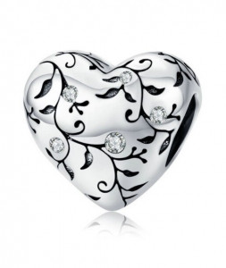 Talisman din argint -Heart- CHA1015A - Img 2