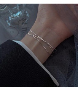 Brățară Deosebită Din Argint – Accesoriu Modern, Versatil Și Elegant Cod Arg330E - Img 7