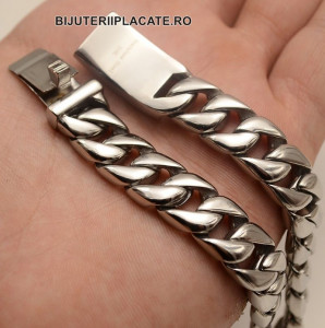 Bratara Inox -CUBAN- Solid Cod B855 - Img 3