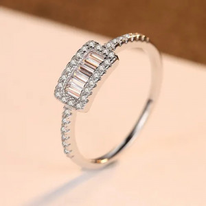 Inel Argint Cu Zirconiu Design nou Logodna-- ARG302A - Img 1