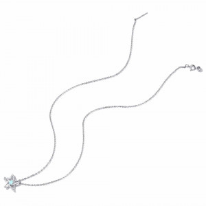 Lantisor Din Argint --- OPAL STAR --- Arg368E - Img 3