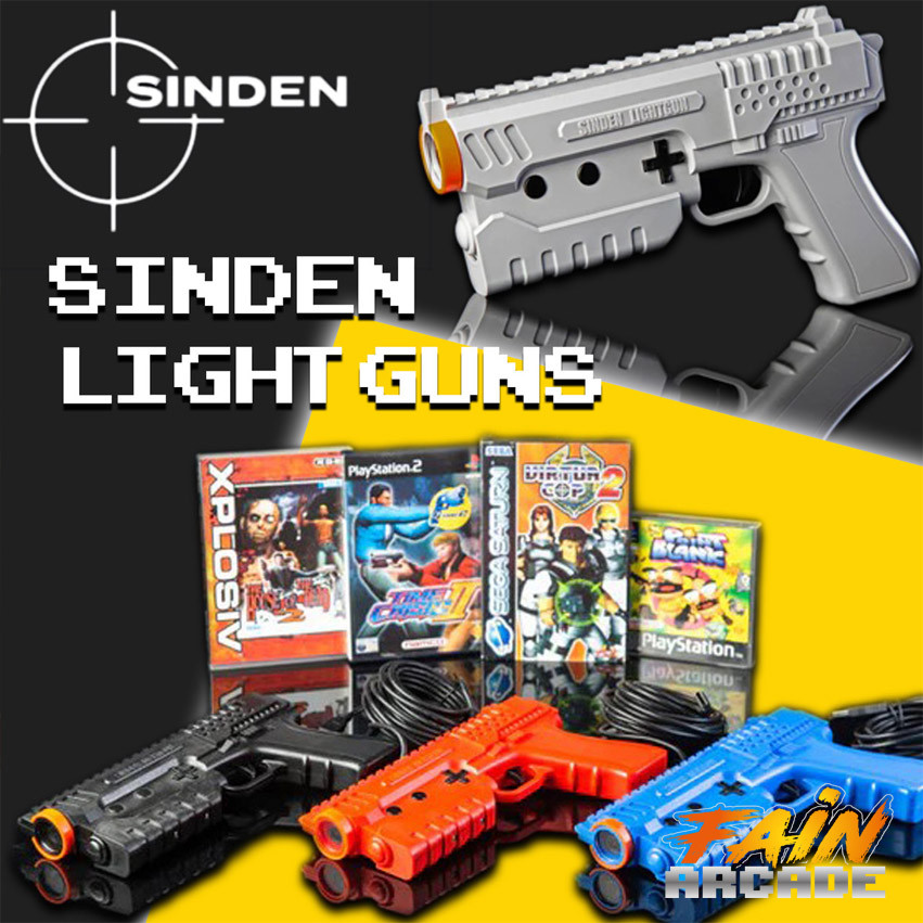 Sinden Arcade Light Gun - fara Recoil