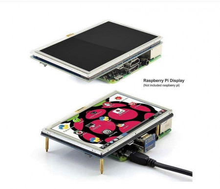 Display touch screen 5 inch Raspberry Pi 3 800x480