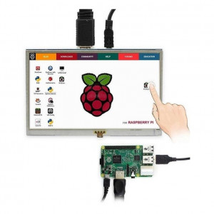 Display capacitive touch screen 7 inch Raspberry Pi 800x480 - Img 2