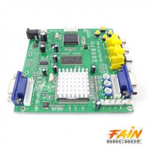 Placa convertoare CGA EGA YUV TO 2 X VGA - Img 2