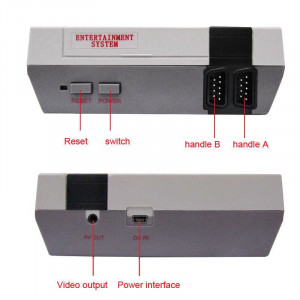 Consola retro 8-bit 620 jocuri Entertainment System NES replica - Img 3