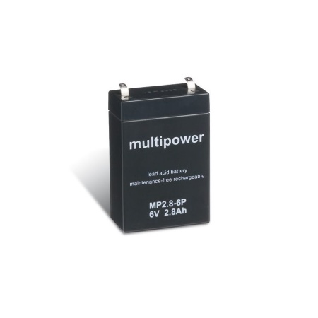 Acumulator plumb 6V-2800MAH MP2,8-6P