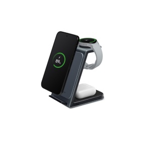 Incarcator whirless 3 in 1 telefon, ceas, si casti