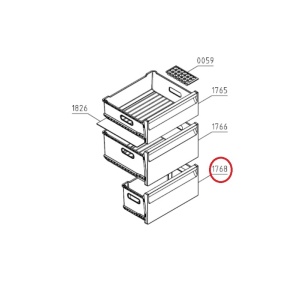 Sertar congelator combina frigorifica Gorenje
