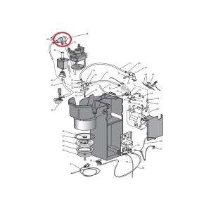 Ventil pompa pentru espressor cafea Delonghi 7313260161 Original