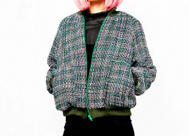 Jacheta Bomber Green - Img 5