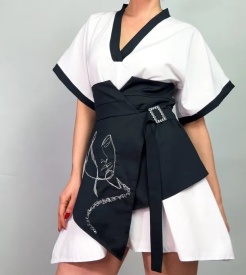 Rochie kimono mini - Img 3