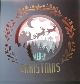 Merry Christmas Shadowbox - Img 2