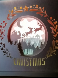 Merry Christmas Shadowbox - Img 3