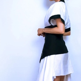 Rochie kimono asimetrica - Img 3