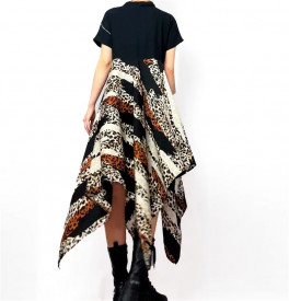 Rochie Asimetrica Black Tish - Img 2
