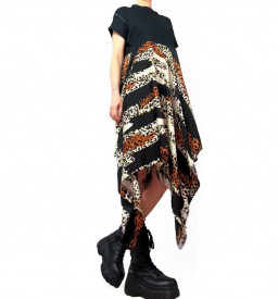 Rochie Asimetrica Black Tish - Img 3