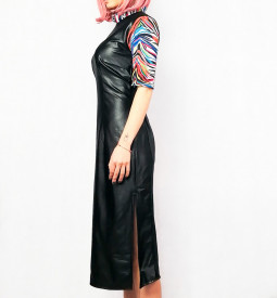 Rochie midi qipao style - Img 3