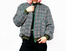 Jacheta Bomber Green - Img 1