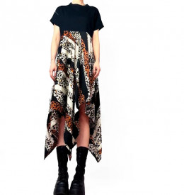 Rochie Asimetrica Black Tish - Img 5