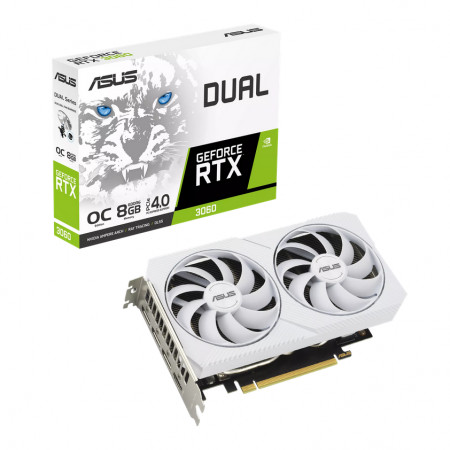 Asus GeForce Dual RTX 3060 8G OC White