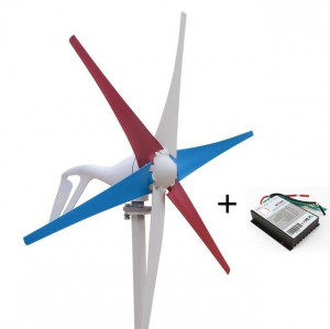 Turbina eoliana orizontala 400W - 12/24V cu controler MPPT