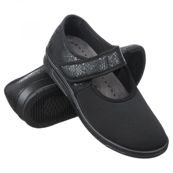 Pantofi ortopedici pentru Hallux Valgus Podowell Neva negru