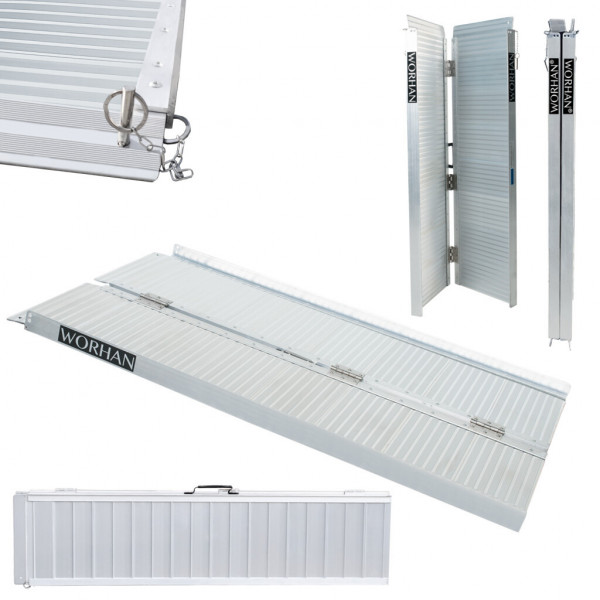 Rampe mobile aluminiu lungime 122 cm Worhan
