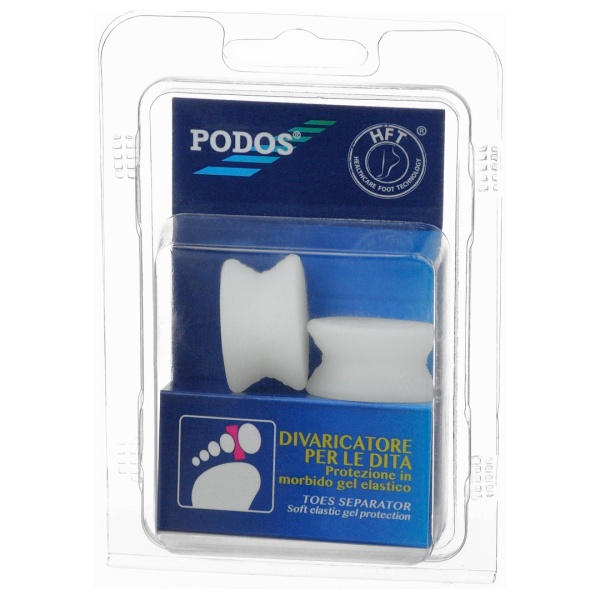 Distantiere pentru degete picior, gel natural, Podos